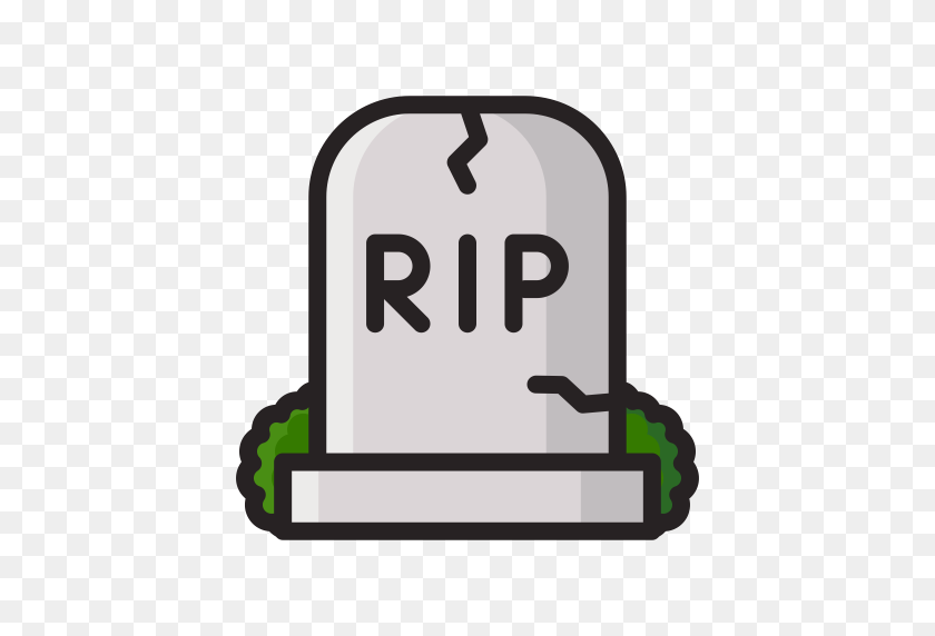 512x512 Cemetery, Dead, Death, Grave, Graveyard, Halloween, Scary Icon - Death PNG