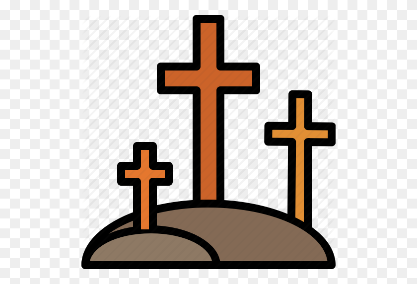 512x512 Cemetery, Graveyard, Halloween, Horror, Tomb Icon - Graveyard PNG