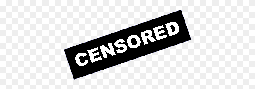 424x233 Цензурированные Логотипы - Цензорная Панель Png