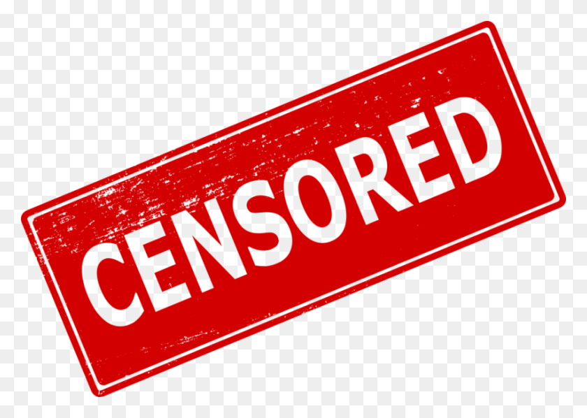 850x587 Censored Stamp Png - Censor PNG