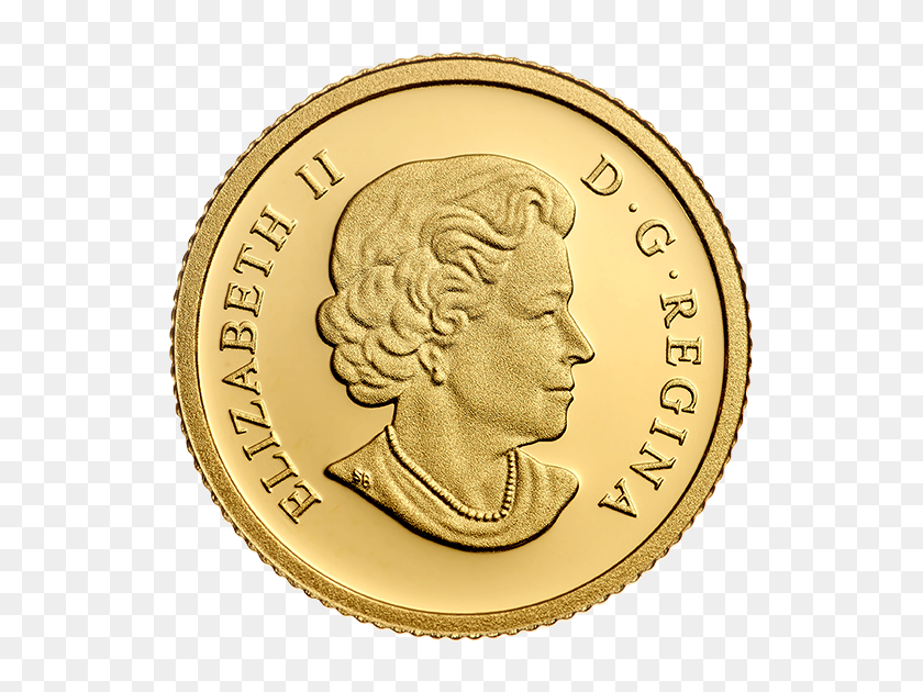 570x570 Cent Pure Gold Coin - 50 Cent PNG