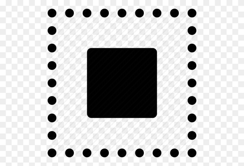 512x512 Center, Design, Dots, Grid, Pattern, Squares Icon - Polka Dot Pattern PNG