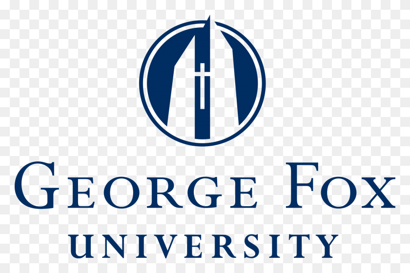 1500x963 Центрированный Логотип Университета Джорджа Фокса - Логотип Фокса Png