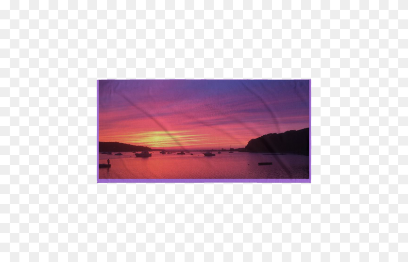 480x480 Centerport Sunset, Полотенце Лонг-Айленд, Нью-Йорк Полотенца - Закатное Небо Png