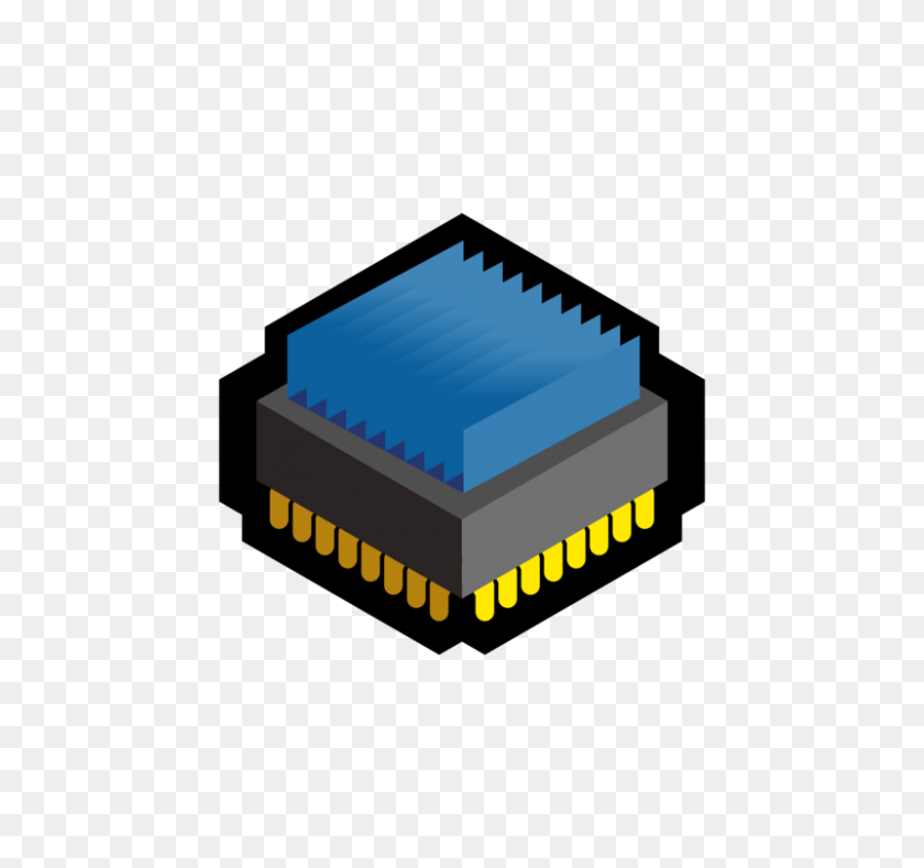 802x750 Central Processing Unit Computer Icons Geographic Information - Workstation Clipart