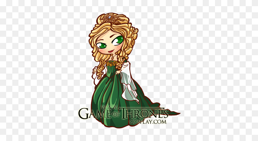 400x400 Cersei Lannister Chibipuppet - Game Of Thrones PNG