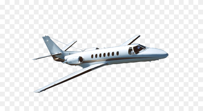638x400 Cessna Citation Ultra Private Aircraft For Sale - Private Jet PNG