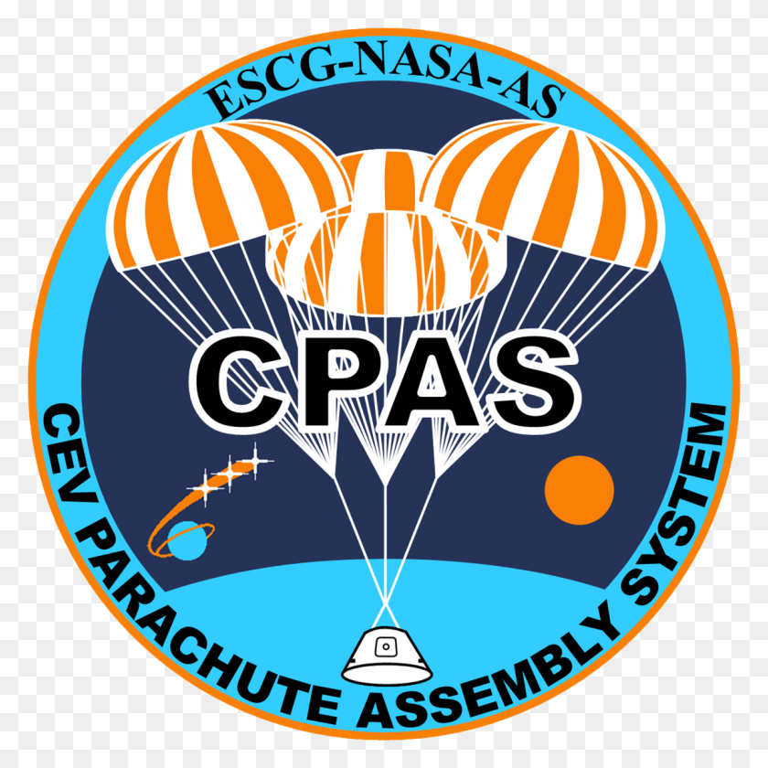 1135x1135 Cev Parachute Assembly System Logo - Parachute PNG
