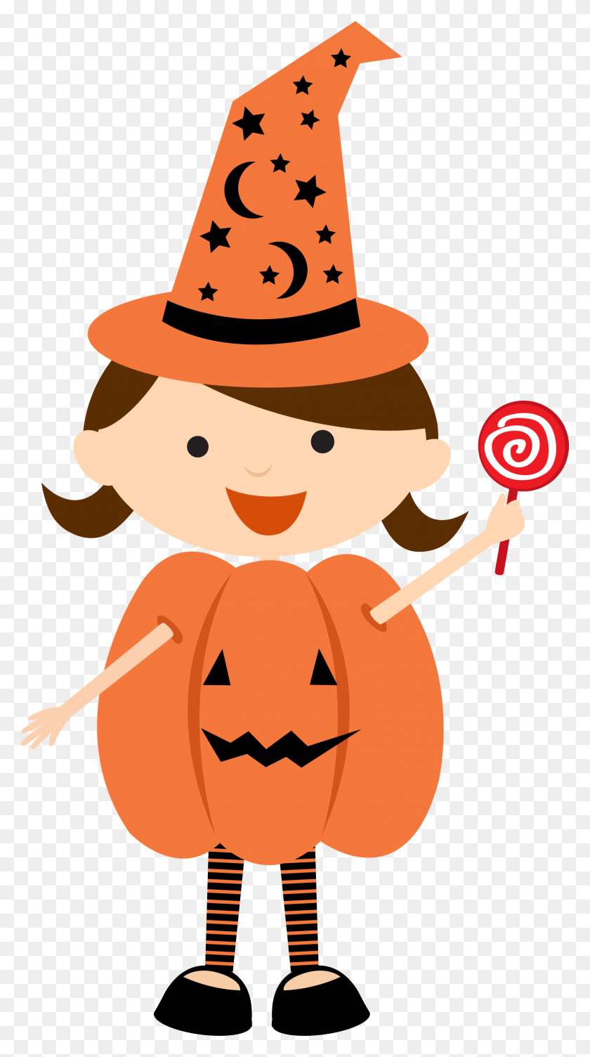 1575x2917 Ch B De Minus Cute Clipart Aand Other Images - Halloween Party PNG