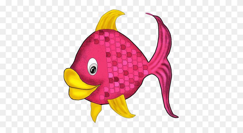400x400 Ch B Splash Splash Cute Clipart Clip Art - Funny Fish Clipart