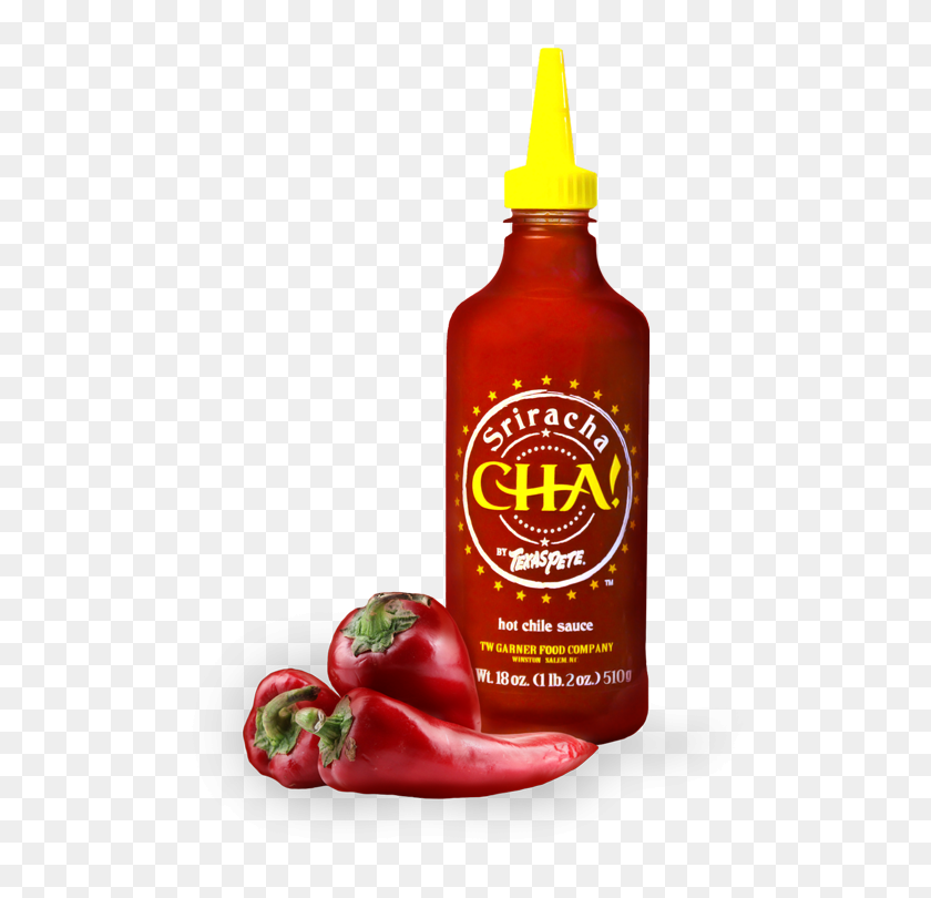 552x750 Cha! - Sriracha Png