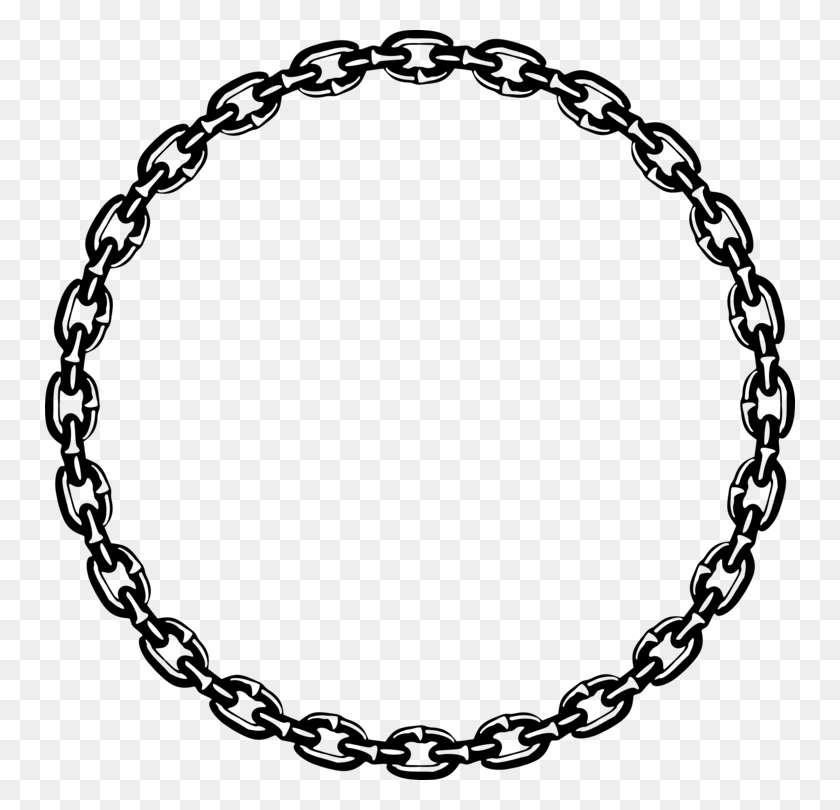 750x750 Chain Picture Frames Drawing - Metal Frame PNG