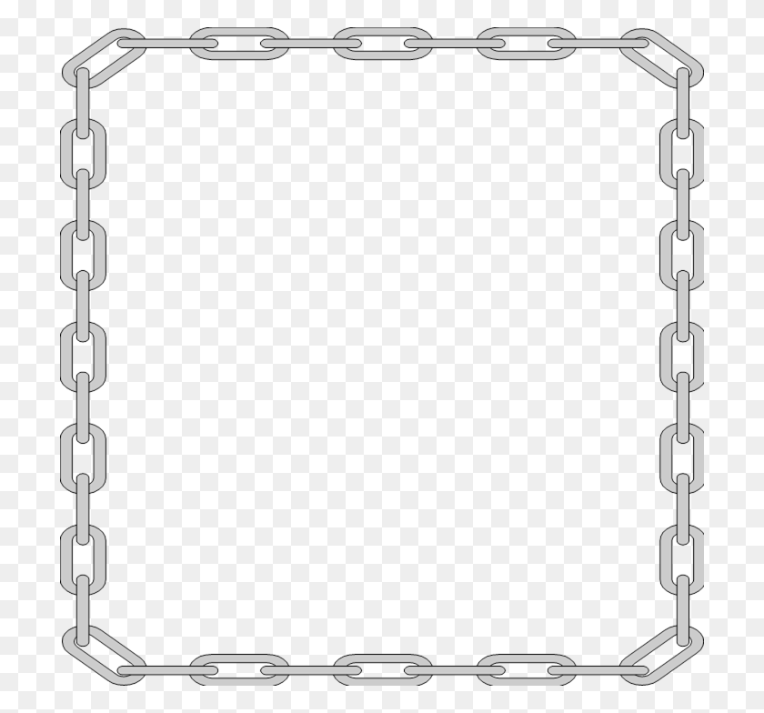 708x724 Chain Png Images Transparent Free Download - Broken Chain Clipart