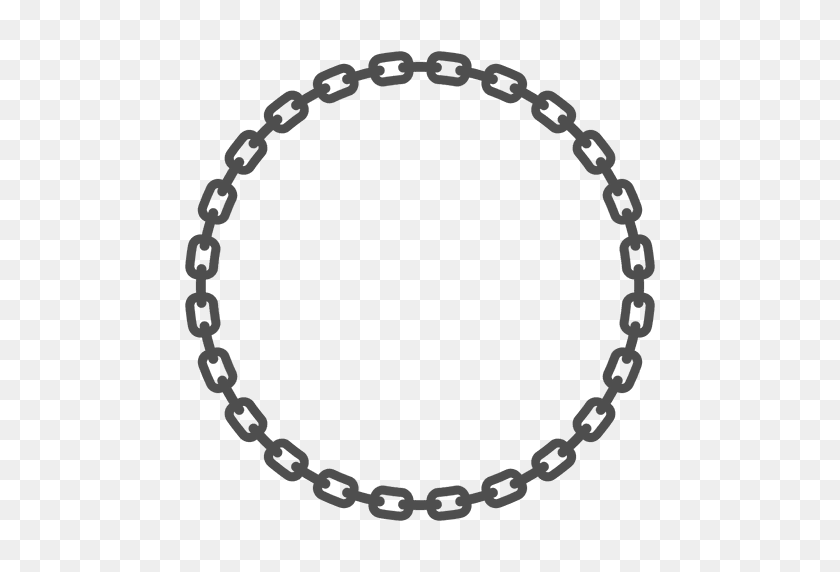 512x512 Chain Round Links - Chain PNG