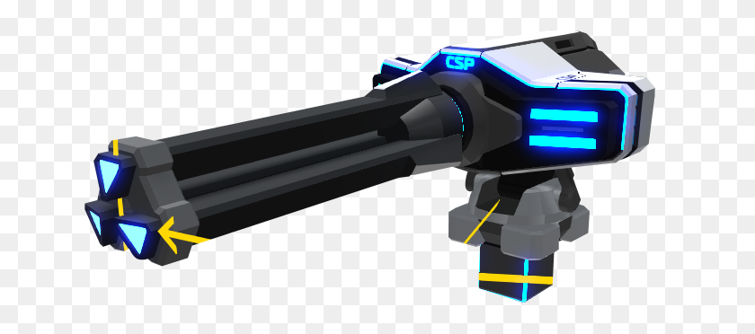 661x312 Chaingun - Nerf Gun PNG