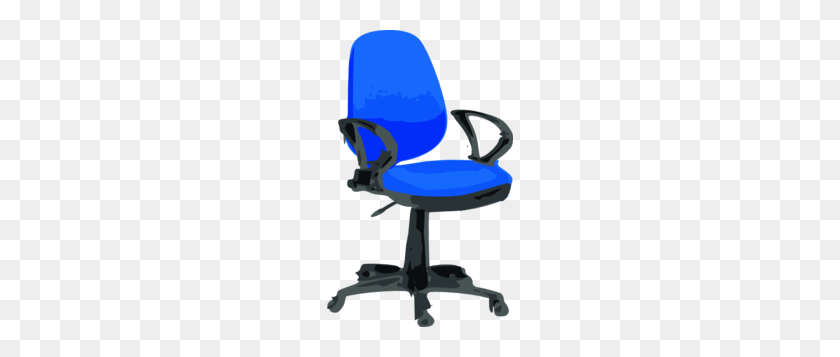 186x297 Chair Clip Art - Computer Desk Clipart