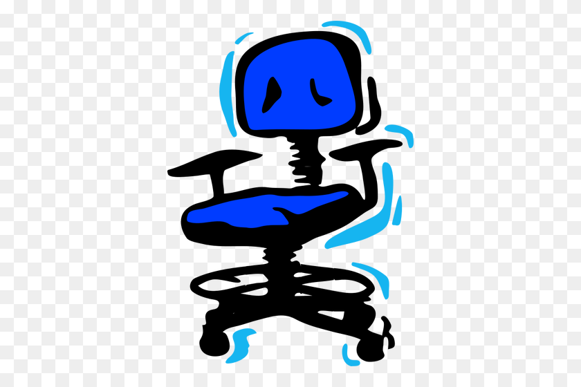 356x500 Chair Free Clipart - Sitting In Chair Clipart