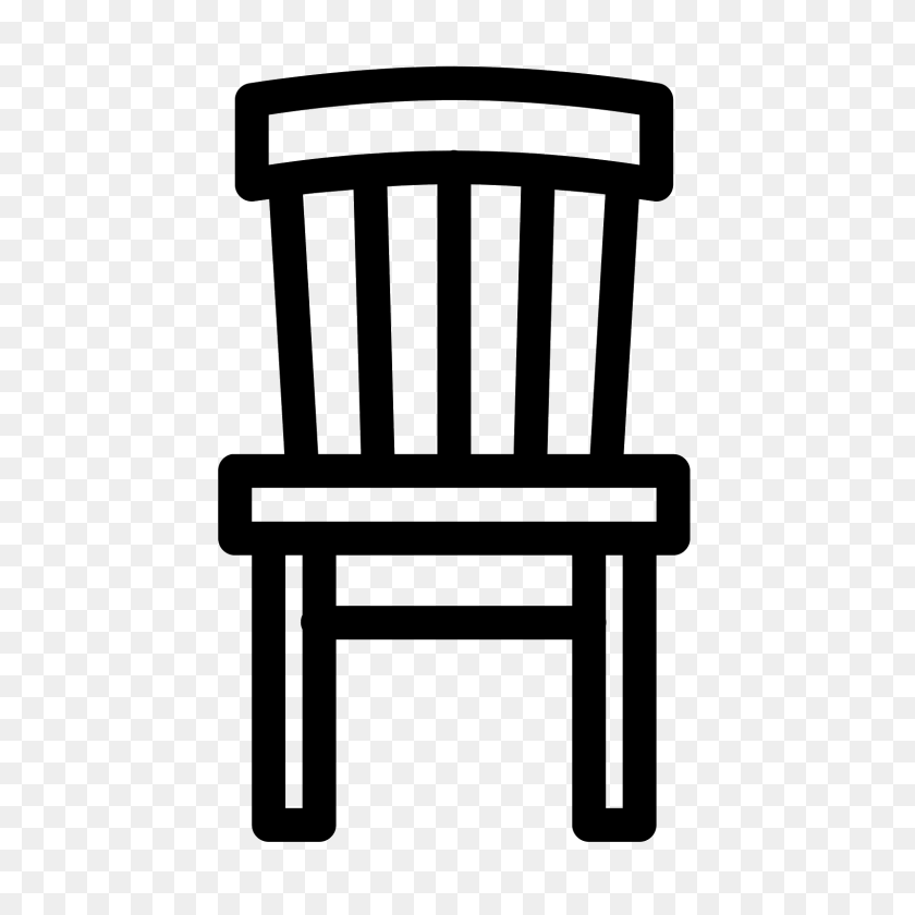 1600x1600 Chair Icon - Chair PNG