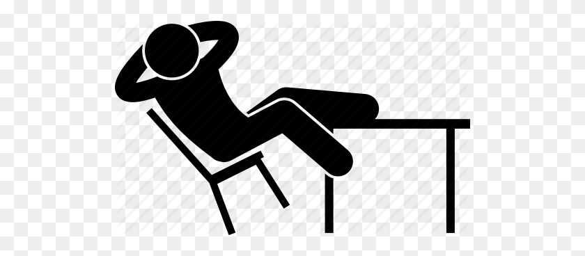 512x308 Chair, People, Relaxing, Resting, Sitting, Table Icon - People Sitting At Table PNG