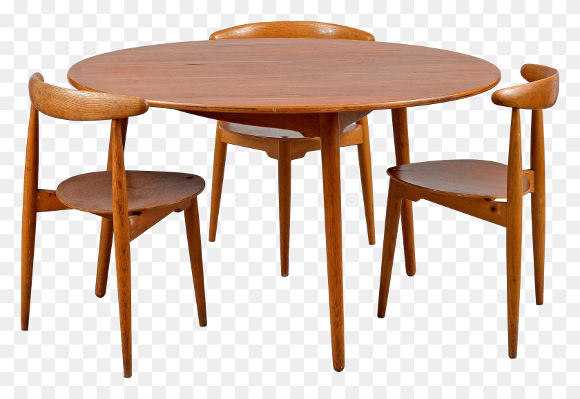 2827x1883 Chairs And Table Transparent Png - Wood Table PNG