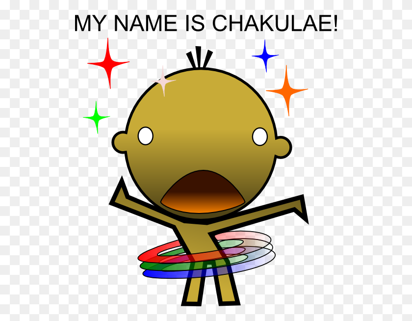 534x594 Chakulae Dancing Clip Arts Download - My Name Is Clipart
