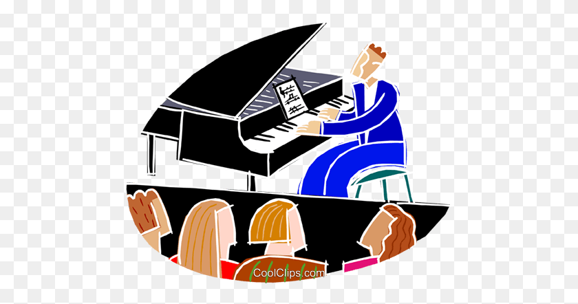 480x382 Chalk Style, Concert Pianist Royalty Free Vector Clip Art - Free Chalk Clipart