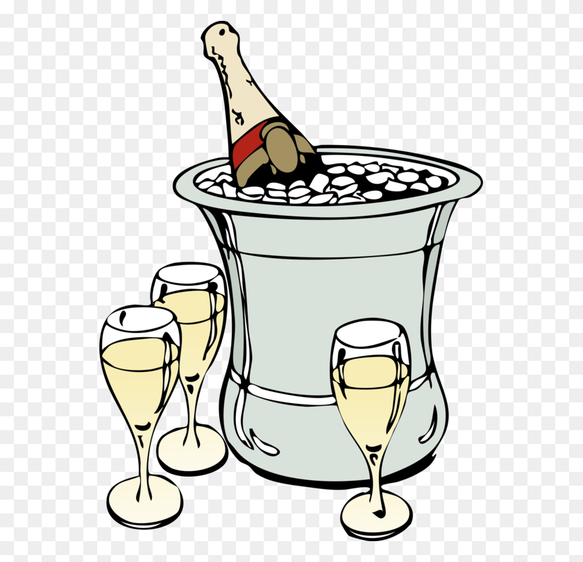 553x750 Champagne Glass Wine Computer Icons Bottle - Wine Clipart Free