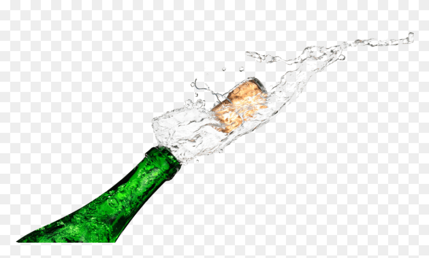 850x485 Champagne Popping Png - Champagne PNG