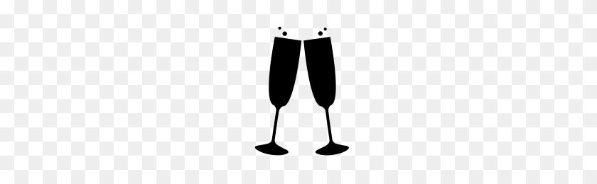 200x200 Champagne Toast Icons Noun Project - Champagne PNG