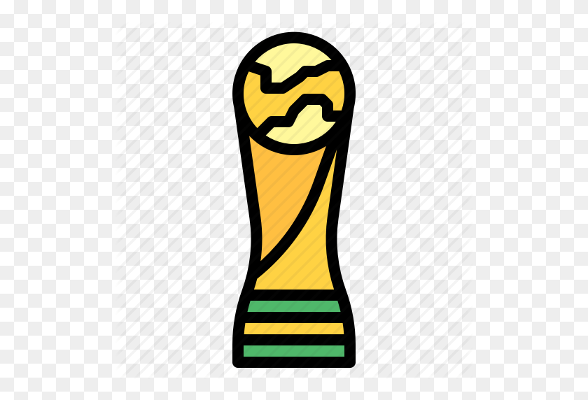 512x512 Champion, Cup, Trophy, Winner, World Icon - World Cup Trophy PNG