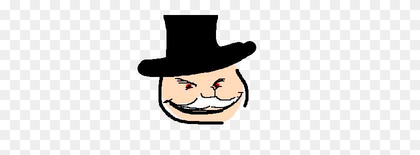 300x250 Chance The Rapper Was Attacked - Monopoly Man PNG