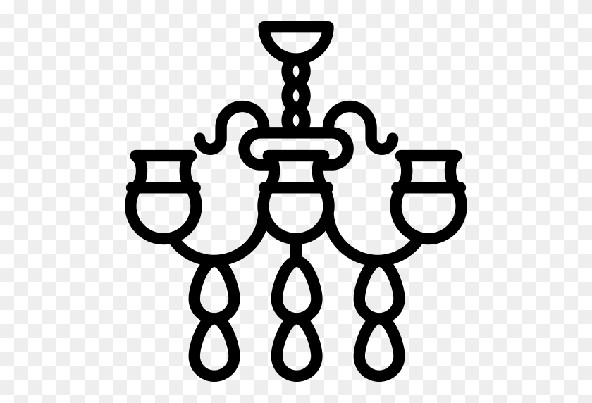 512x512 Candelabro Png Icon - Chandelier Clipart