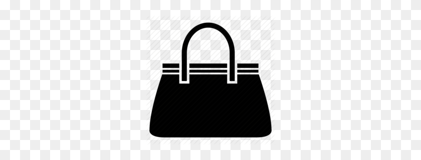 260x260 Chanel Shopping Bag Clipart - Chanel Logo White PNG