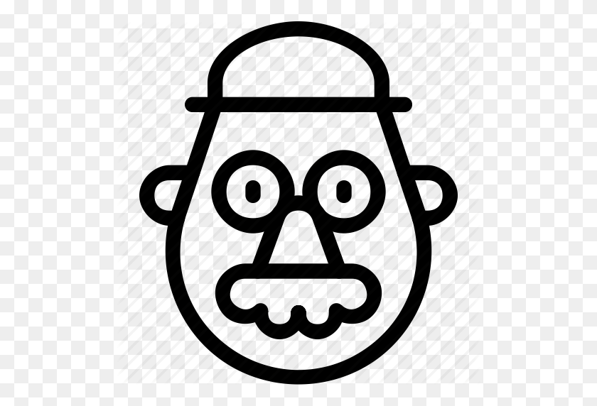 512x512 Character, Famous, Head, Mr, Potato Icon - Mr Potato Head PNG