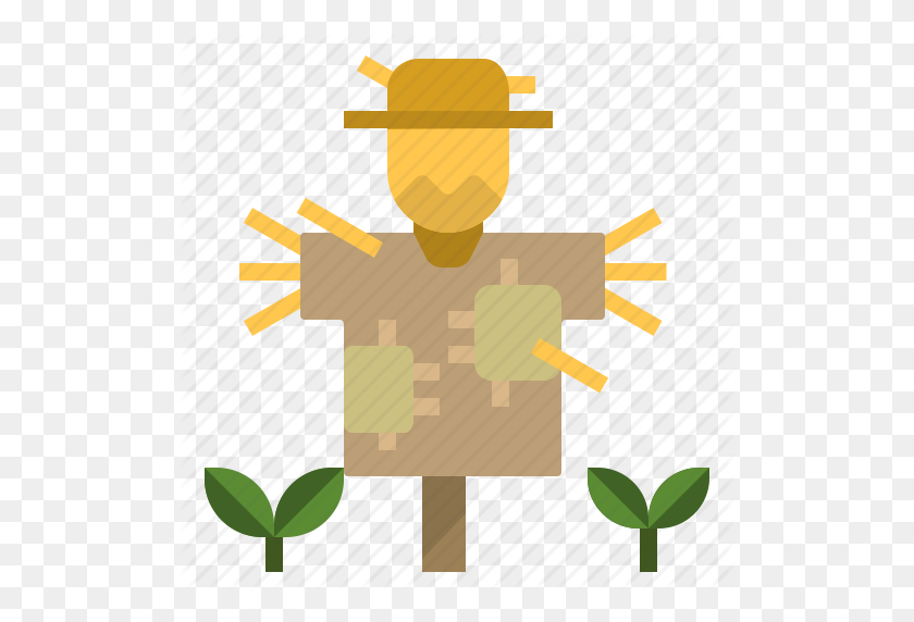 512x512 Character, Farming, Gardening, Rural, Scarecrow Icon - Scarecrow Clipart PNG