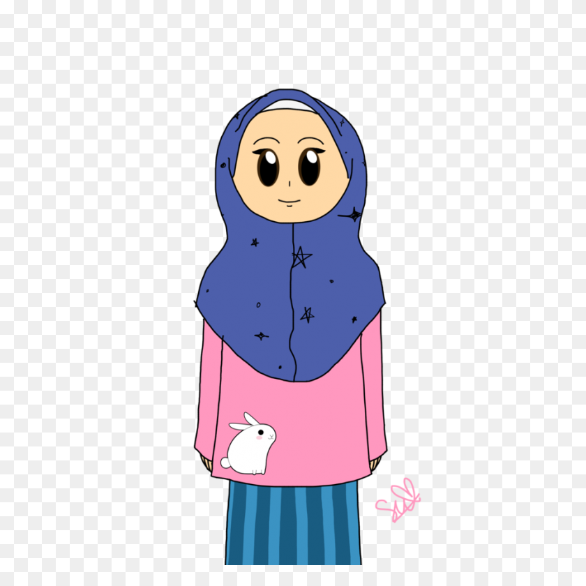 Character Fiction Clip Art Hijab Clipart Stunning Free