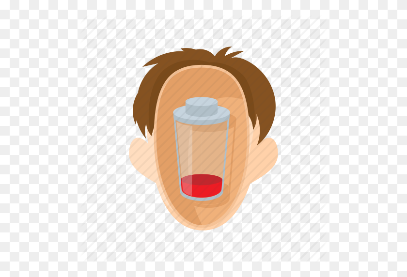512x512 Character, Glass, Head, Man, People, Stress, Stressed Icon - Stress PNG