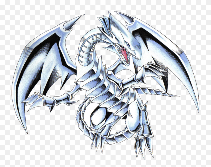 900x702 Character History - Blue Eyes White Dragon PNG