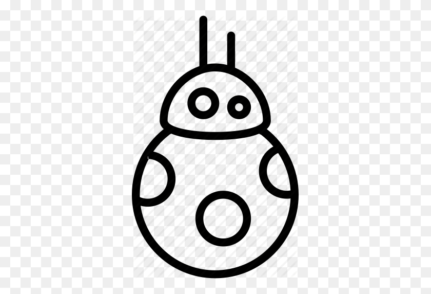 325x512 Character, Movie, Robot, Starwars Icon - Bb8 PNG