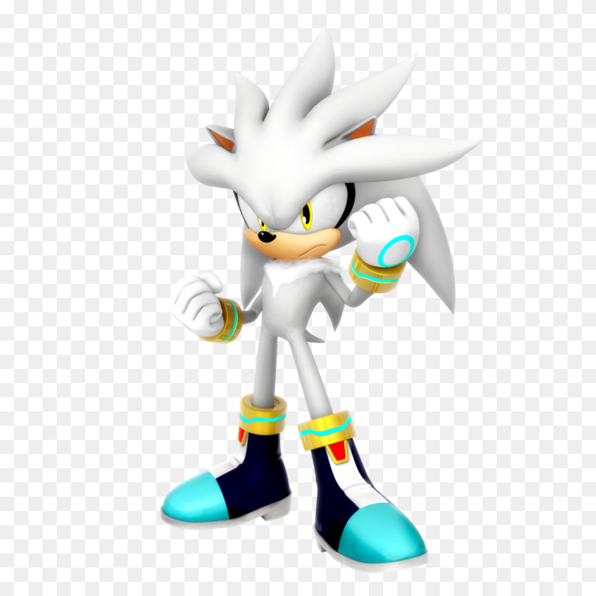 894x894 Characters - Silver The Hedgehog PNG