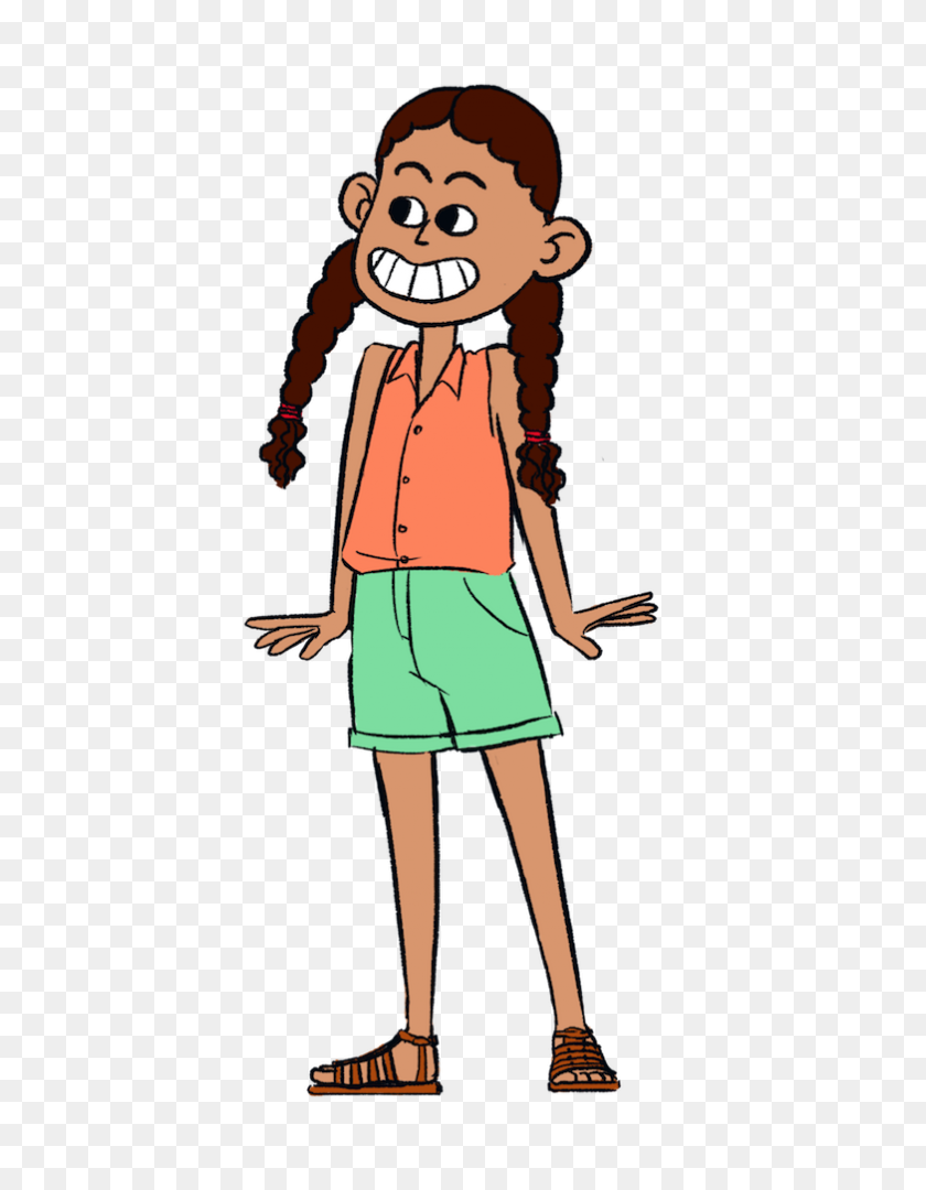 783x1024 Characters Craydal - Tomboy Clipart