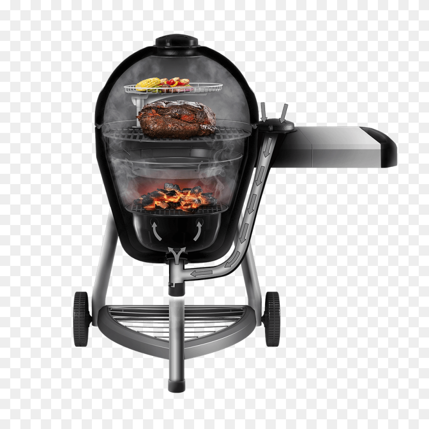 1000x1000 Charcoal Grill Char - Grill PNG