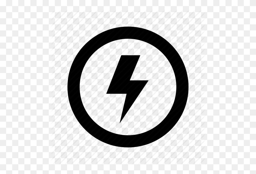 512x512 Charge, Circle, Electric, Fast, Lightning, Power Icon - Power Icon PNG