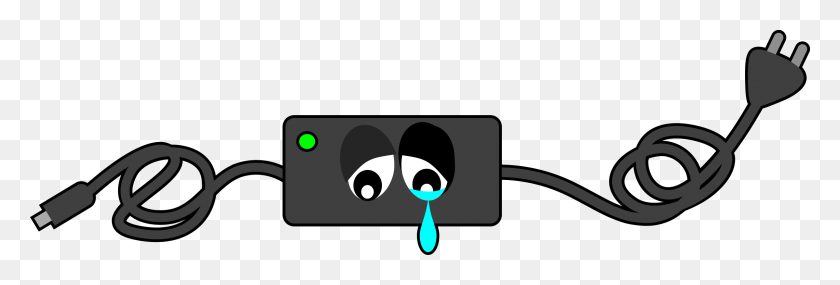 2400x693 Charger Crying Icons Png - Charger PNG