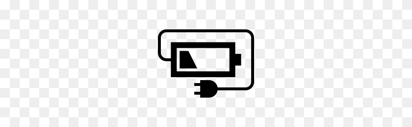 200x200 Charging Battery Icons Noun Project - Battery Icon PNG