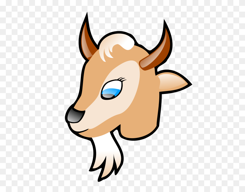 600x600 Charging Goat Png Clip Arts For Web - Mountain Goat Clipart