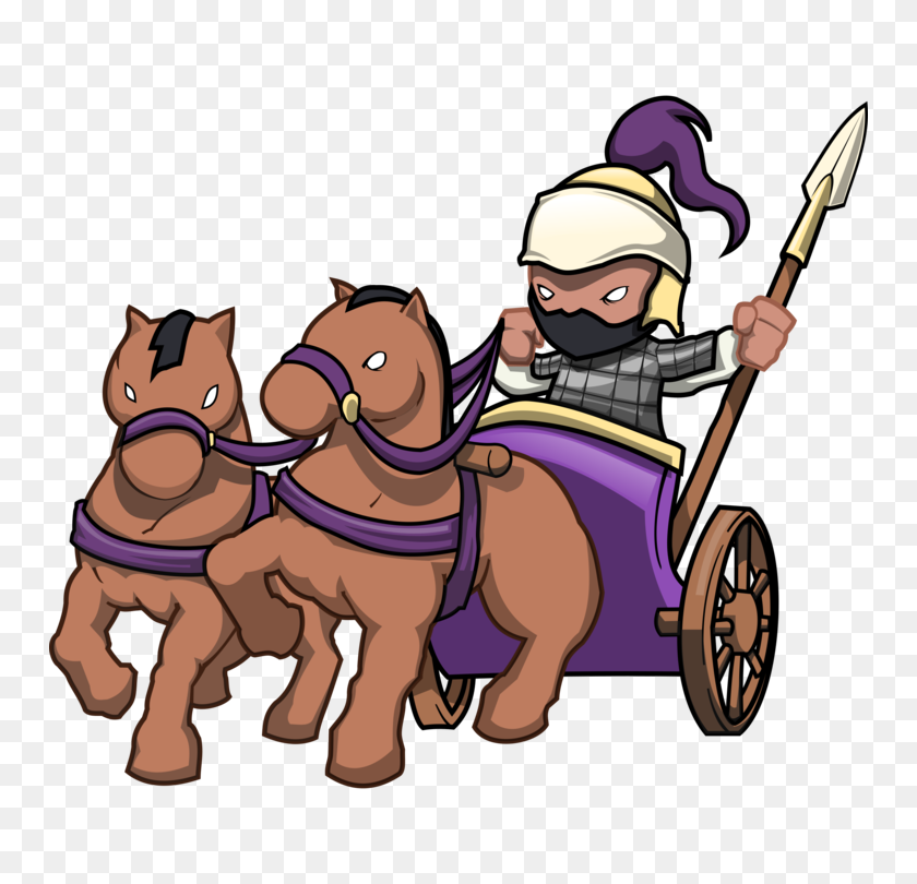 750x750 Chariot Racing Horse Download - Chariot Clipart