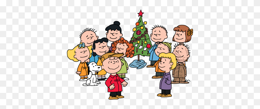408x292 Charlie Brown Christmas Clip Art - Angel Tree Clipart
