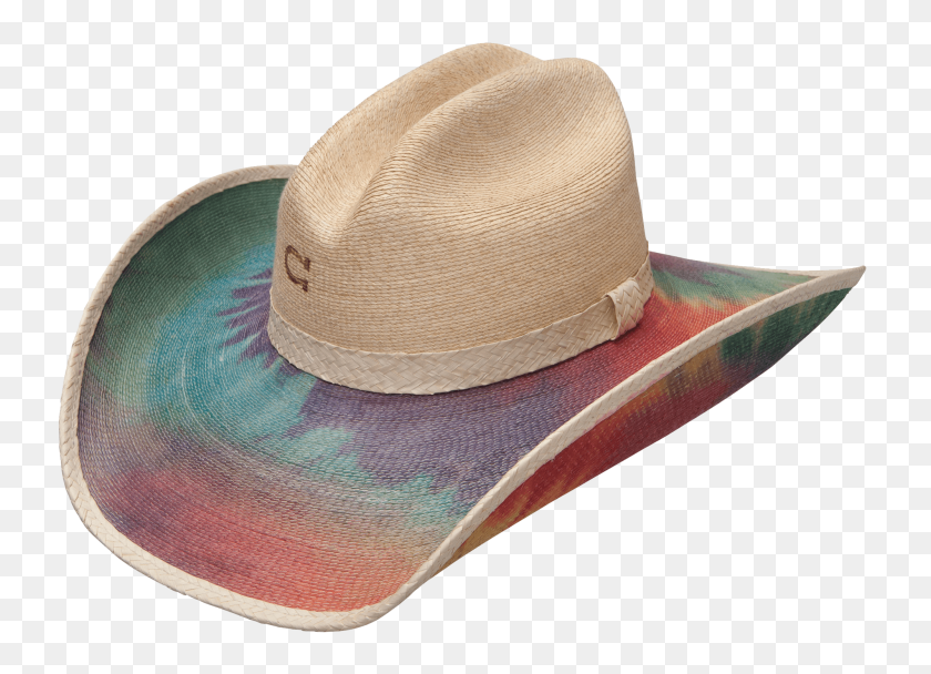 2000x1406 Charlie Horse Women's To Dye For Straw Hat - Straw Hat PNG