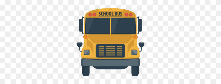 260x260 Charlotte Area Transit Bus Clipart - School Bus Clipart Free